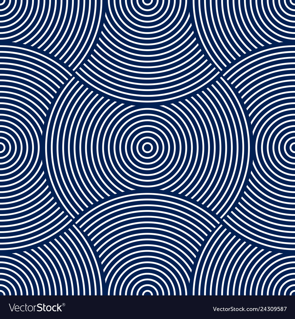 Seamless geometric pattern simple