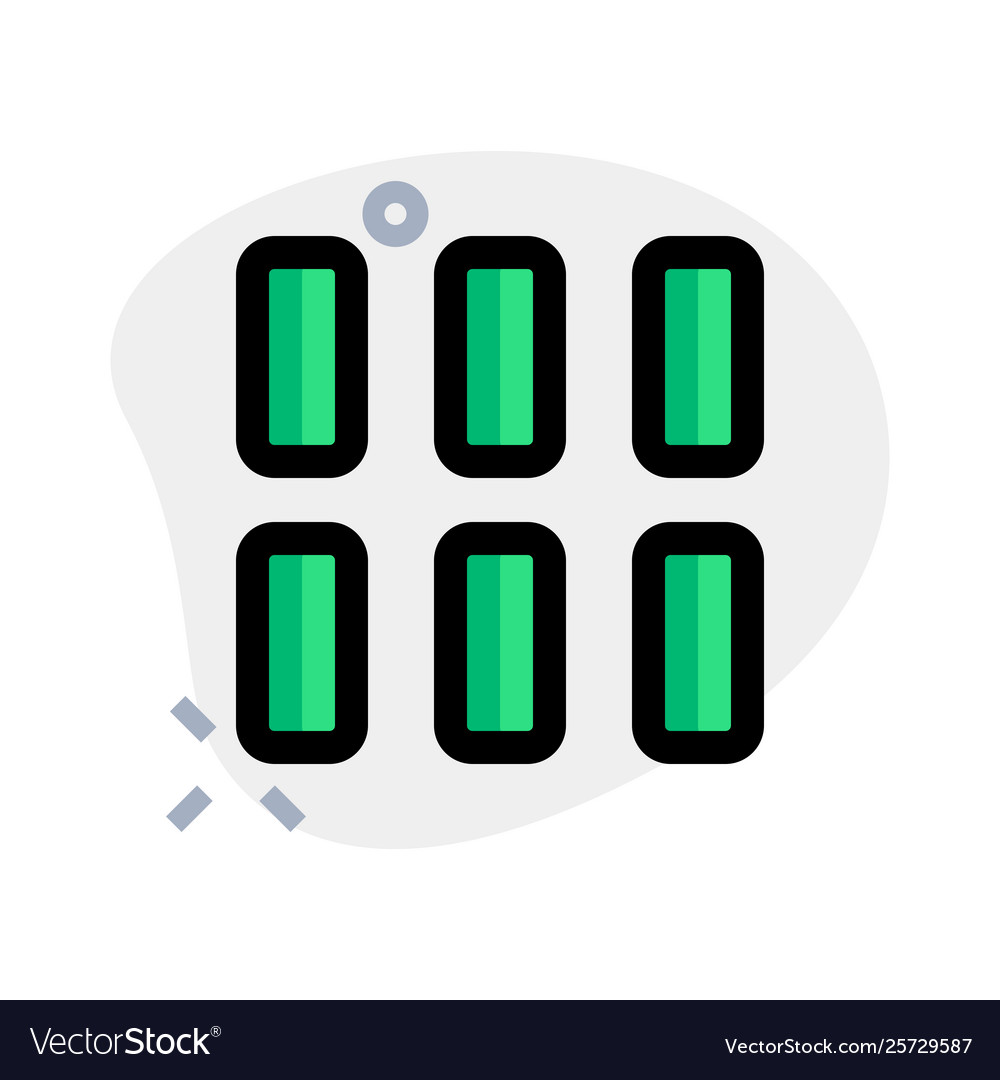 Vertical grid mesh column layout template