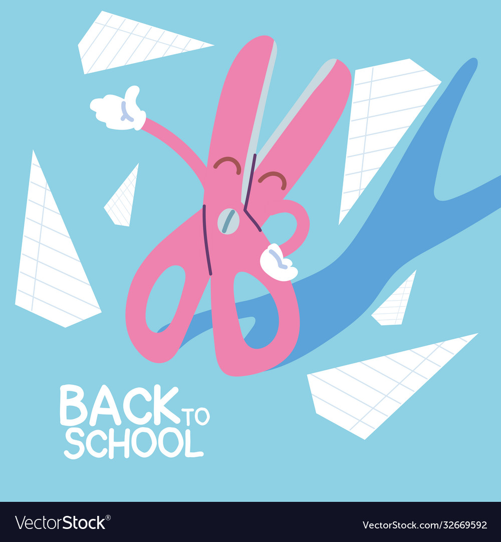 Back to school banner colorful