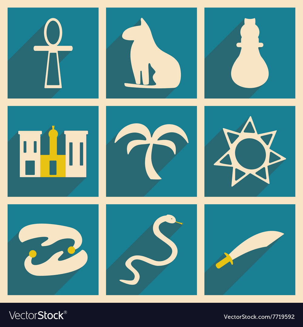 Flat with shadow concept and mobile application