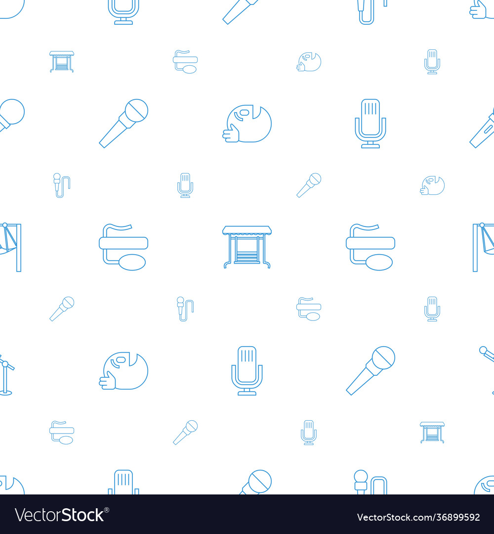 Sing icons pattern seamless white background