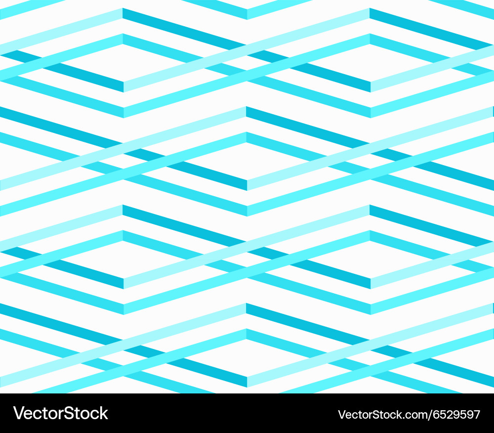 Abstract sea waves seamless pattern Royalty Free Vector