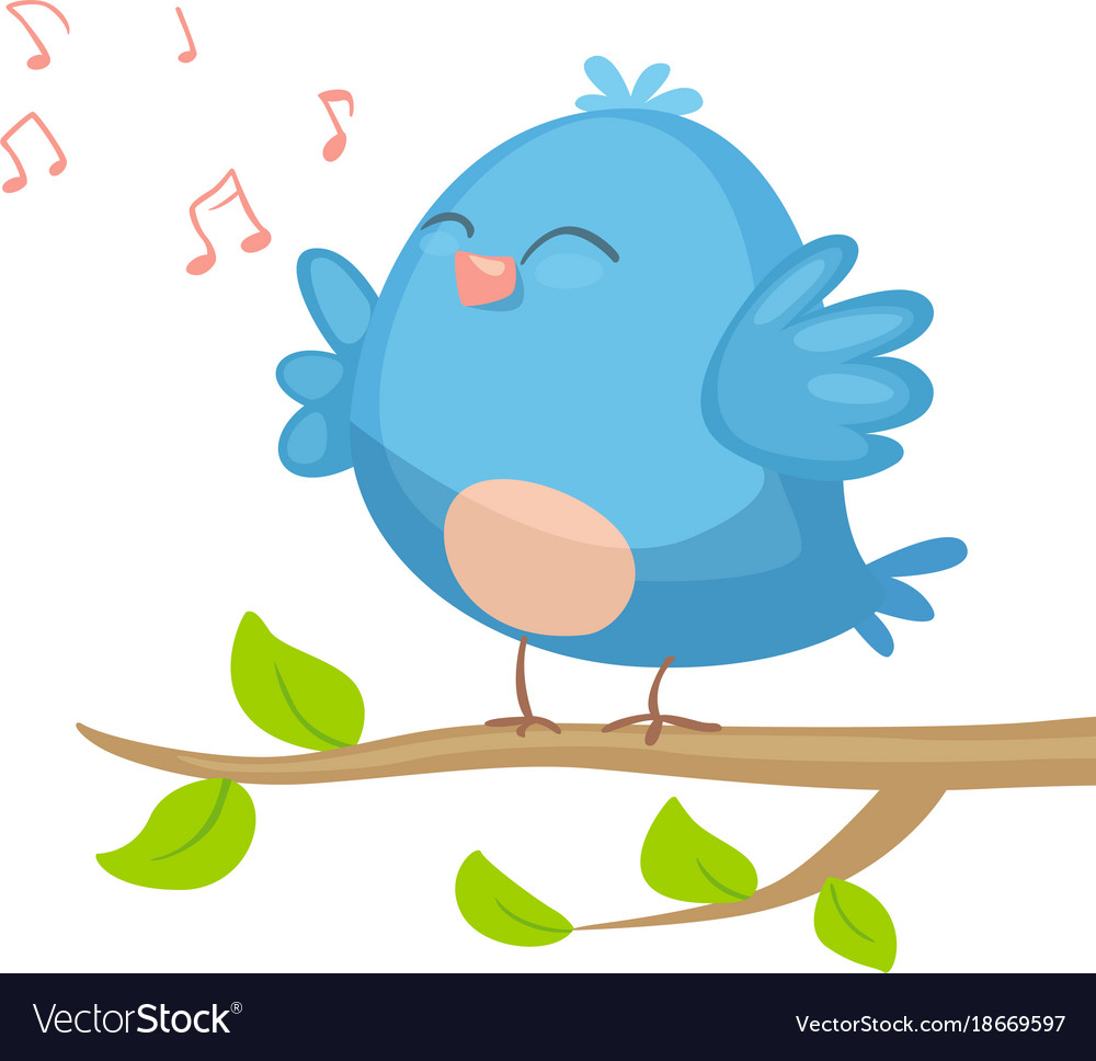 Cartoon Bird Royalty Free Vector Image - Vectorstock