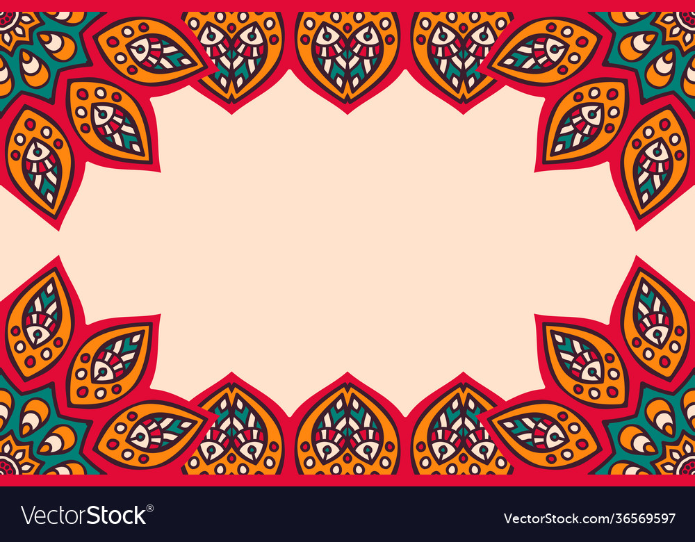 Islamic background with mandala Royalty Free Vector Image