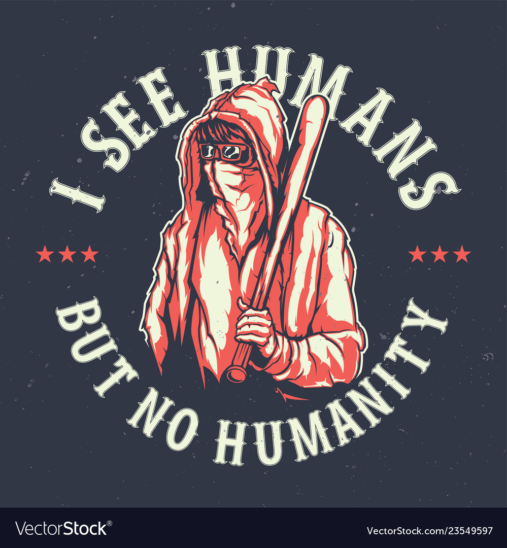 T-shirt or poster design vector image T-shirt or poster design