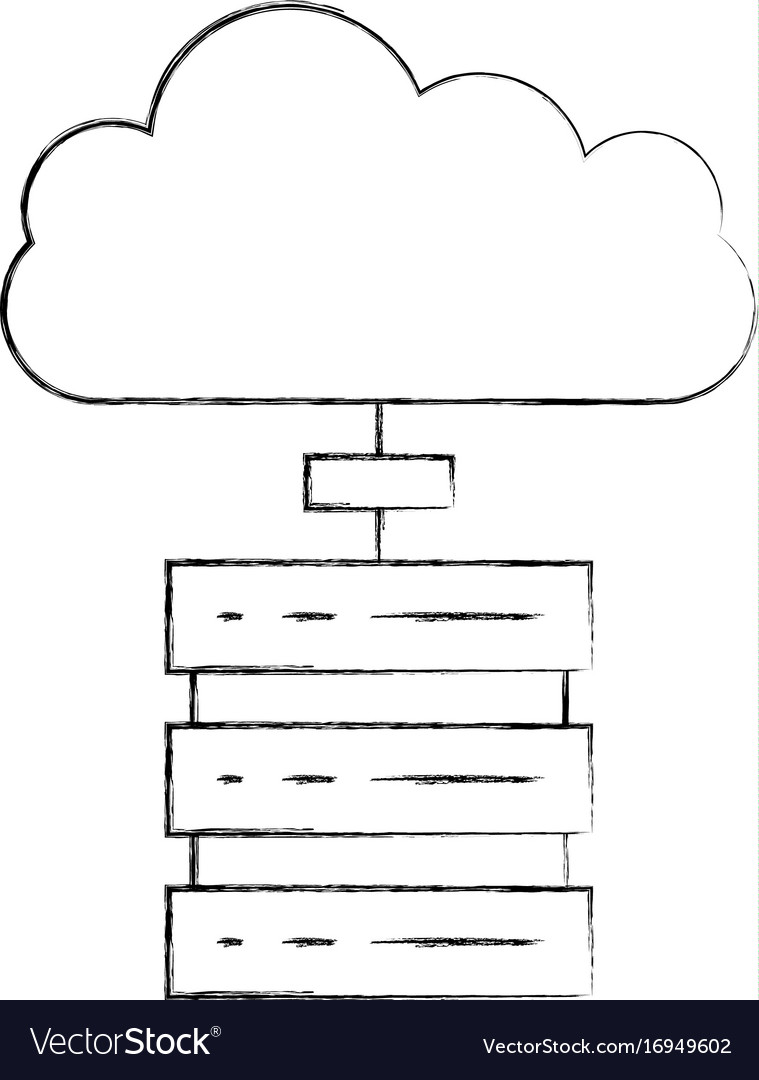 Computer tower with cloud computing