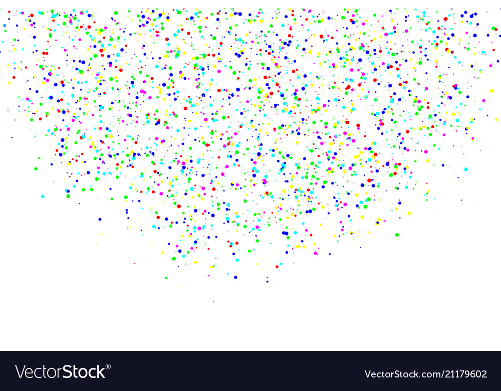 Confetti holiday background Royalty Free Vector Image