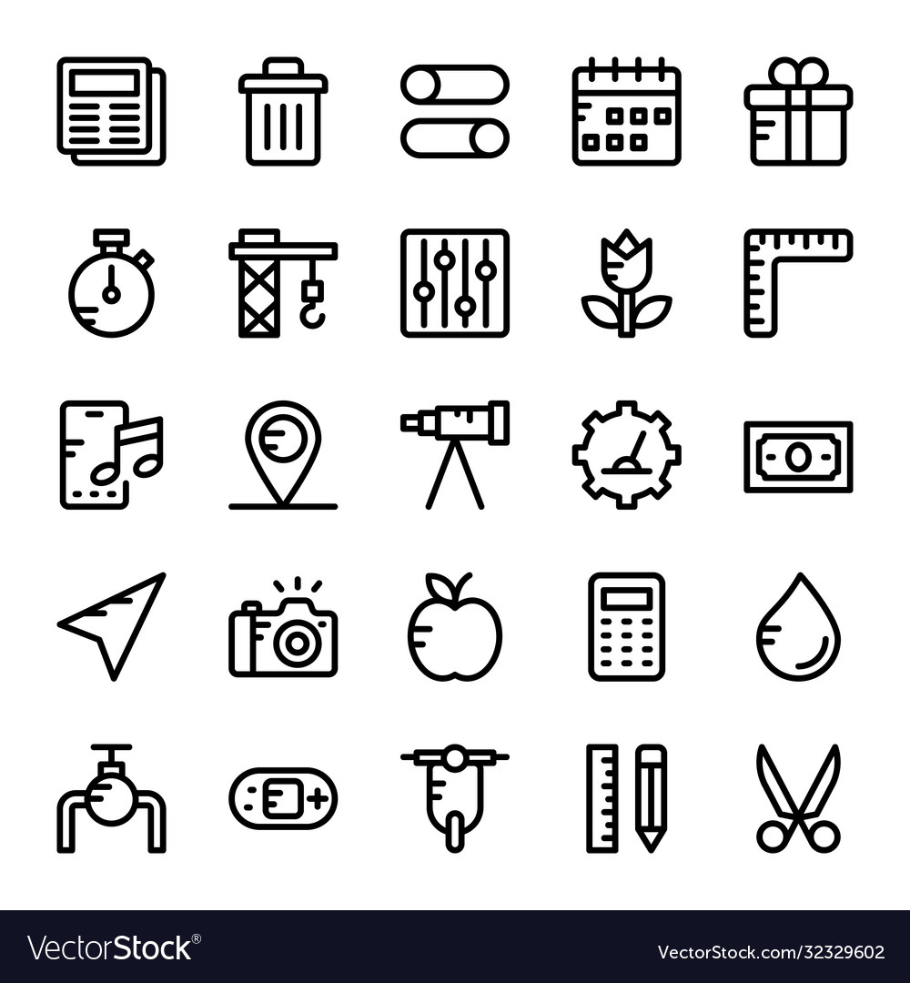 Web and user interface icons 9