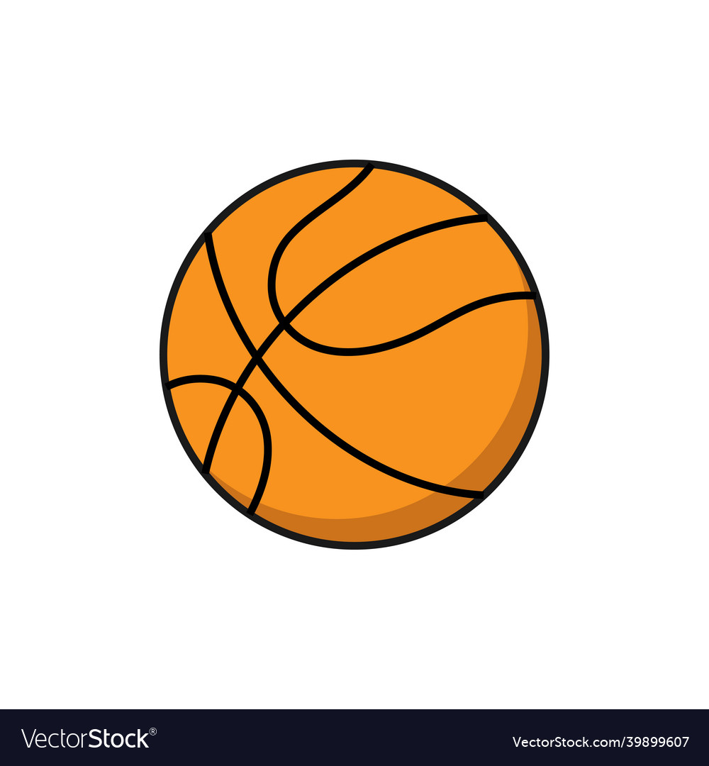 Basketball icon design template isolated Vector Image