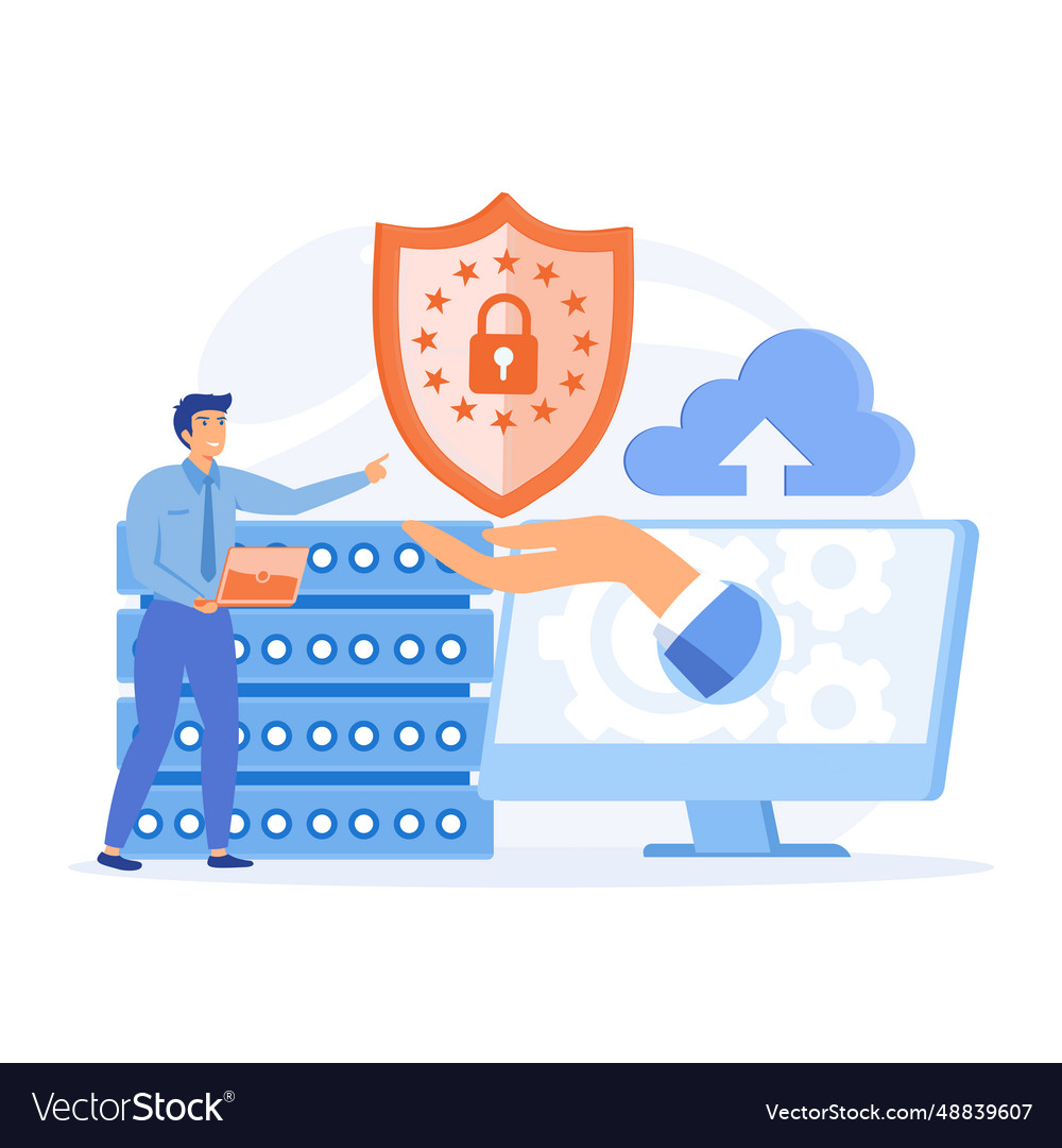 Database security hacker attack concept hackers