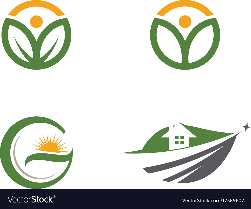 Human character logo sign health care