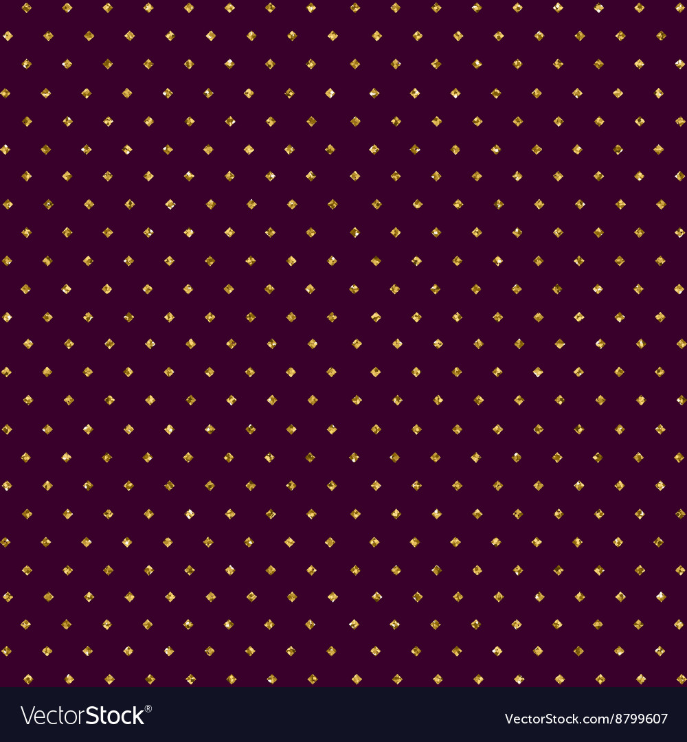 Seamless pattern with dots of gold and dark