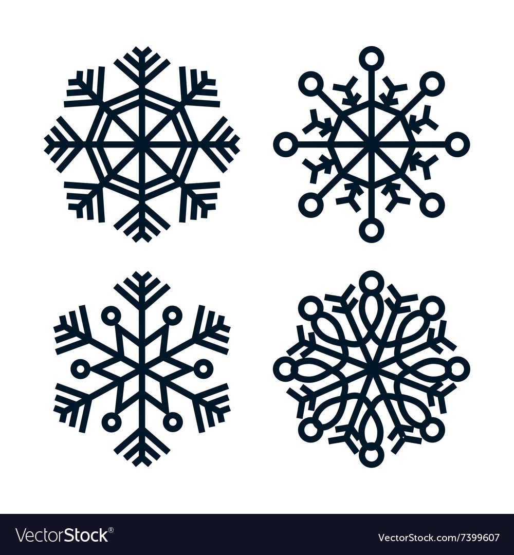 Snowflake icon design
