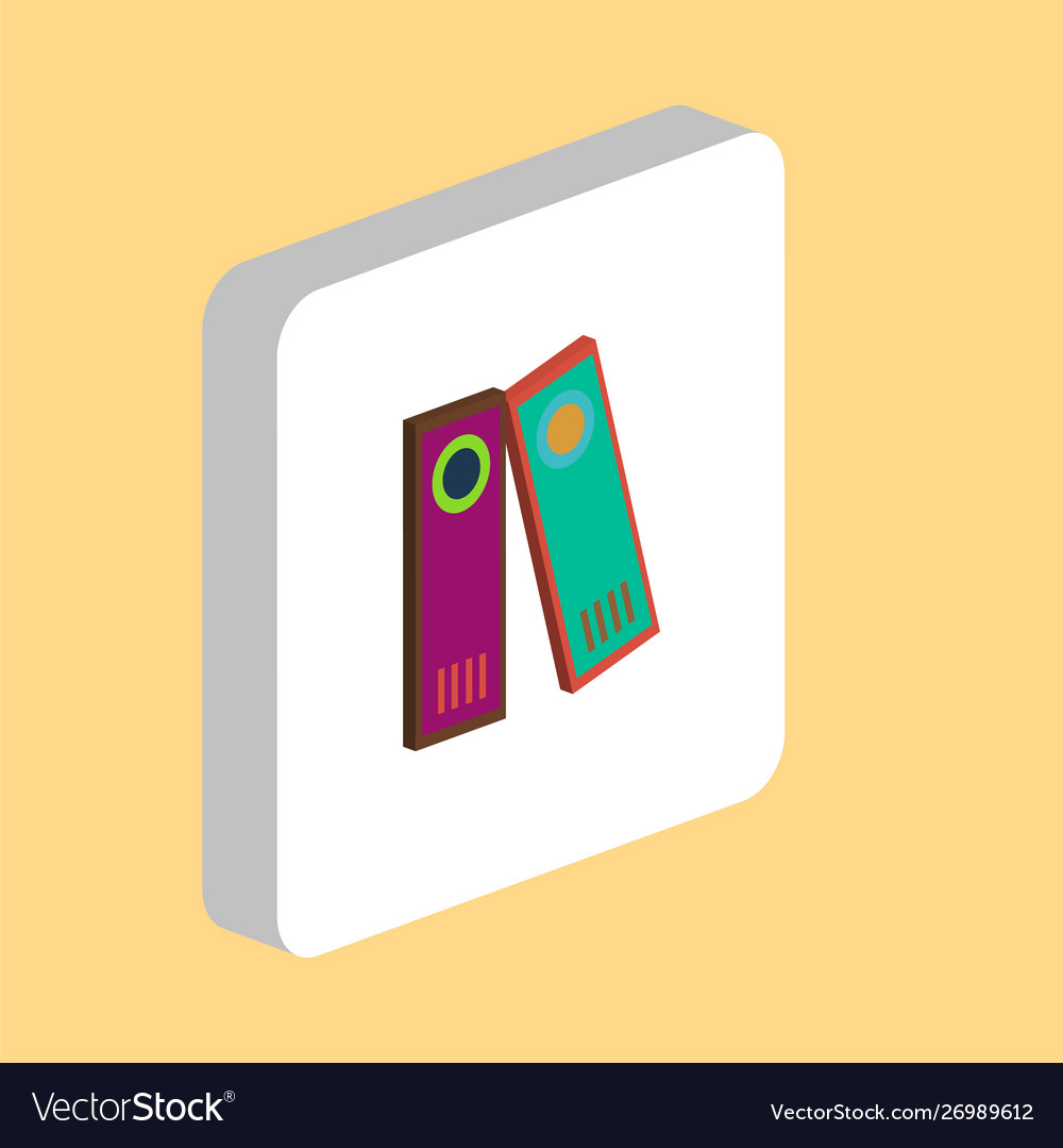 Archive folders computer symbol