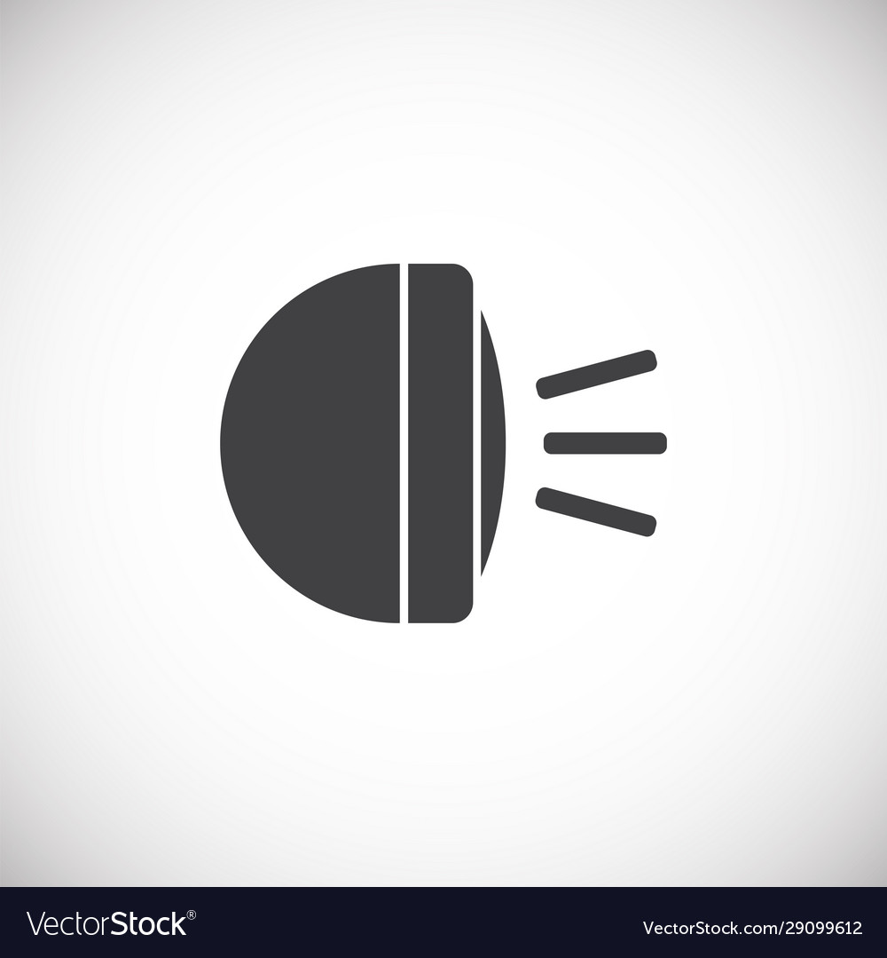Car part icon on background for graphic and web