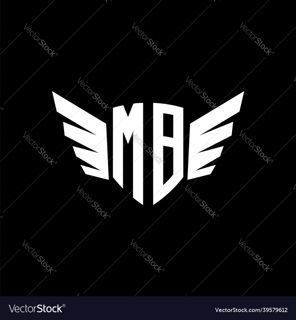 Mb monogram wing shape style