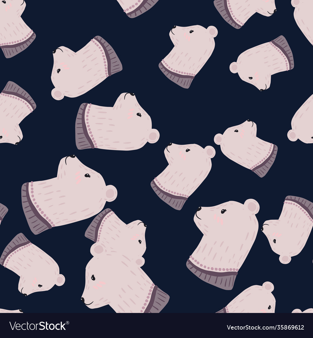 Seamless random pattern with pale grey doodle vector image Seamless random pattern with pale grey doodle