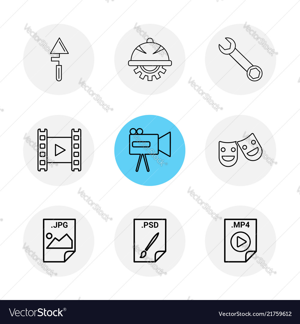 Spade gear wrench video camcoder smiley