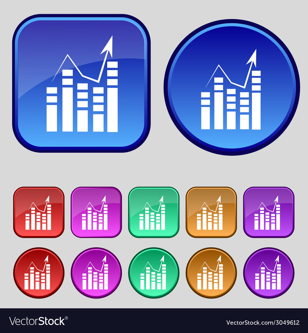 Text file icon add document with chart sign
