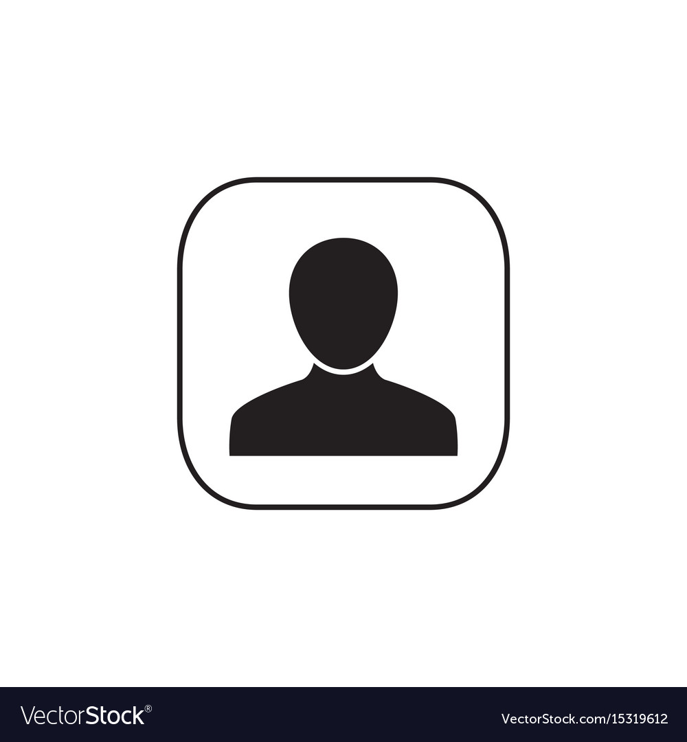 User Icon & Contact Button