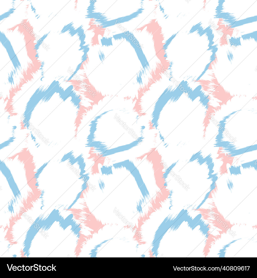 Abstract brush fur seamless pattern Royalty Free Vector