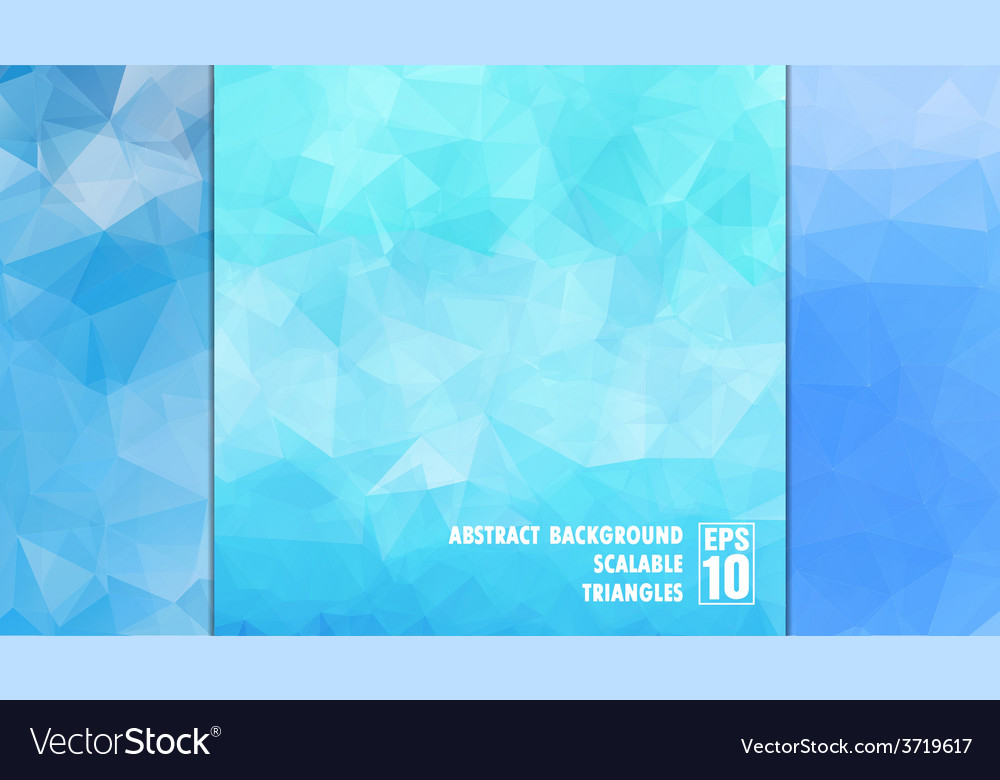Abstract geometric background of triangles
