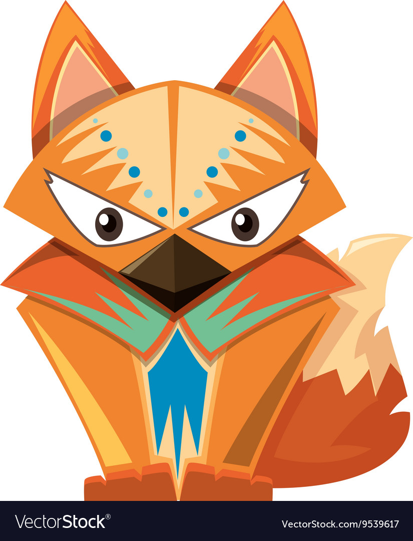 Animal design for fox Royalty Free Vector Image