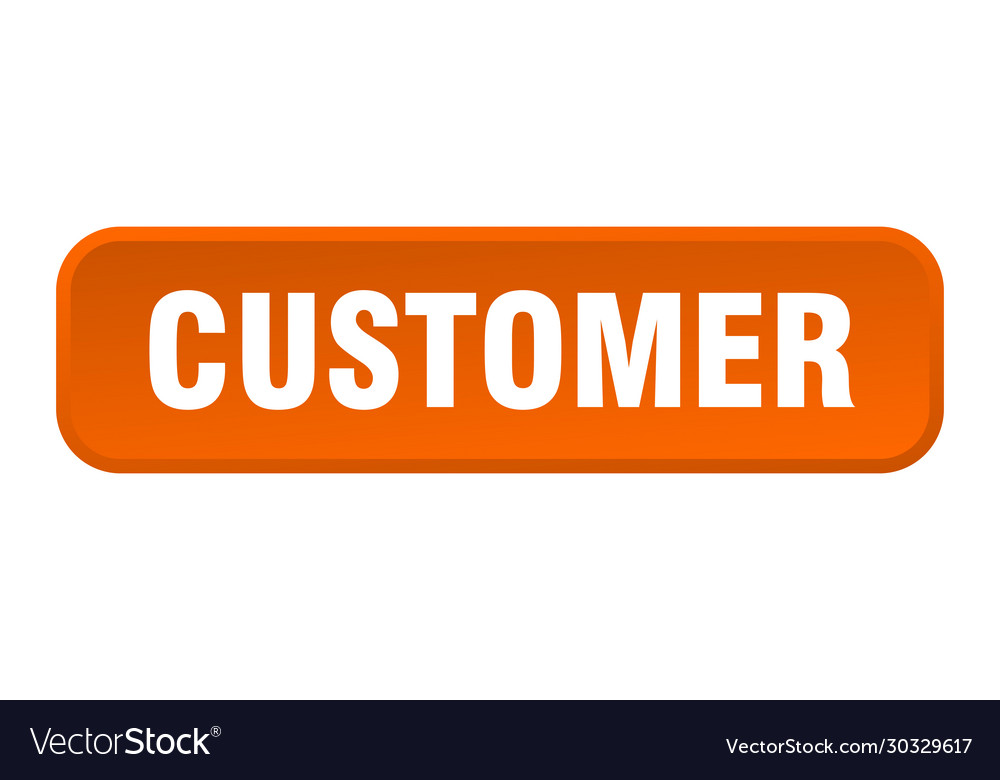 Customer button square 3d push