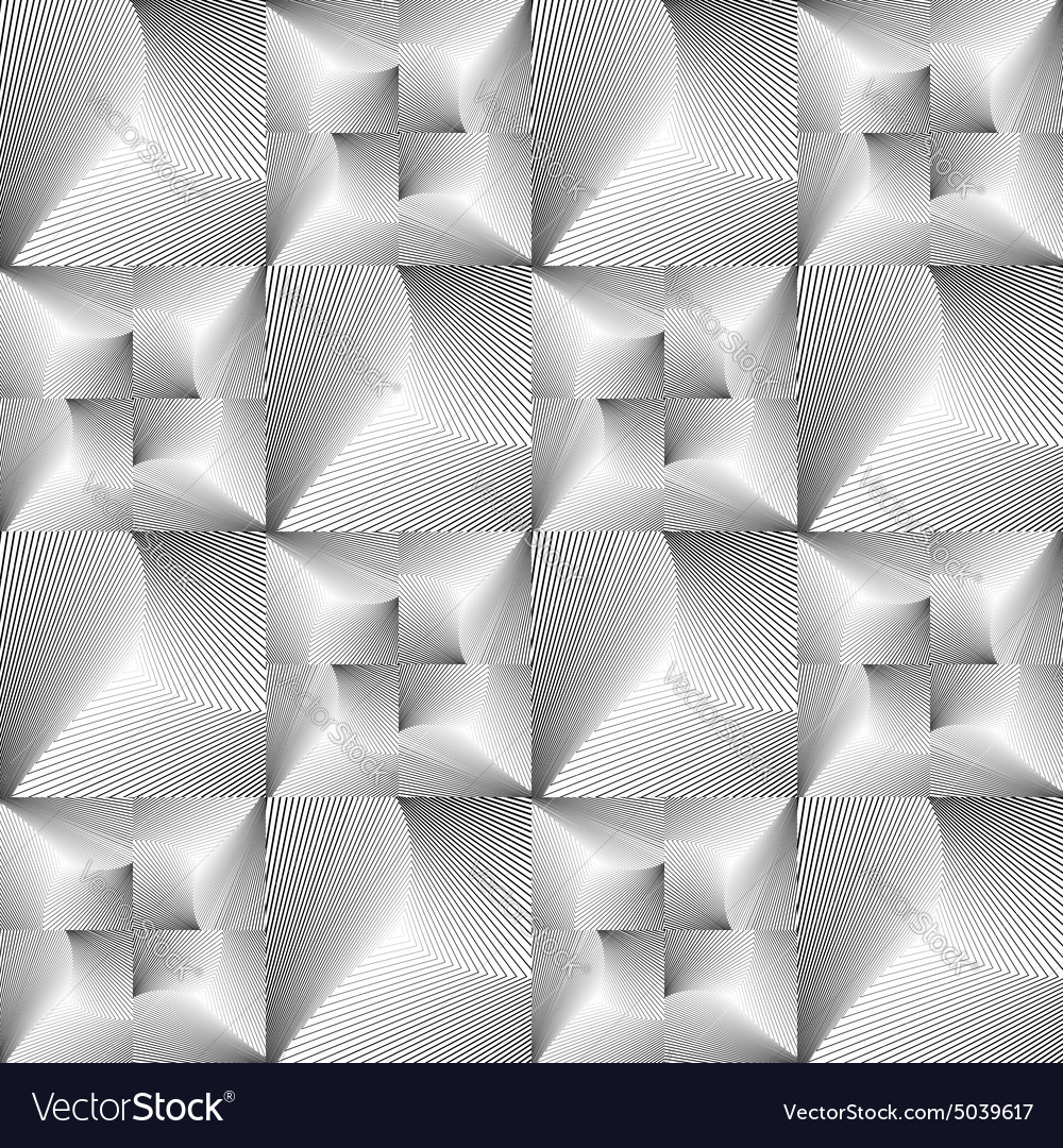 Design seamless tiled geometric pattern