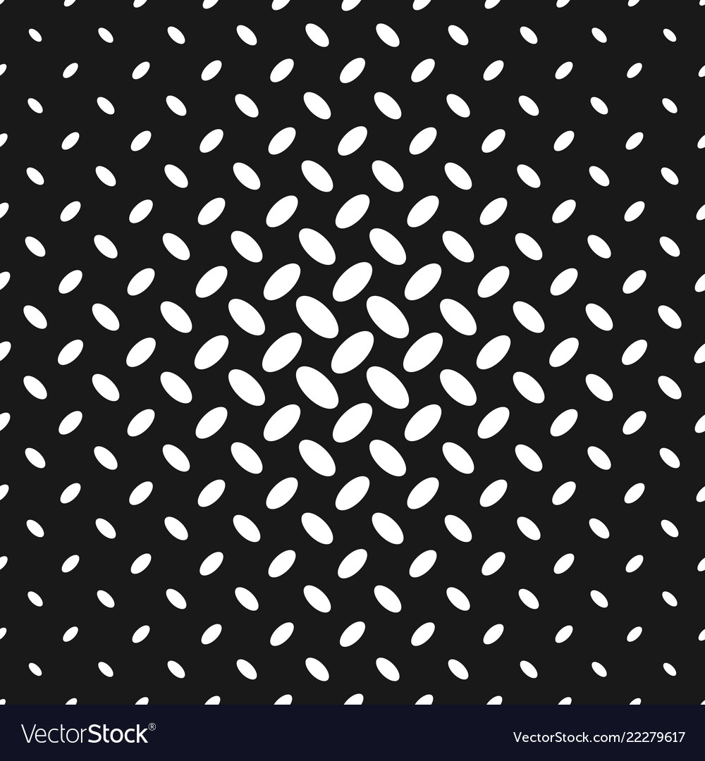 Monochrome abstract halftone ellipse pattern Vector Image Monochrome abstract halftone ellipse pattern