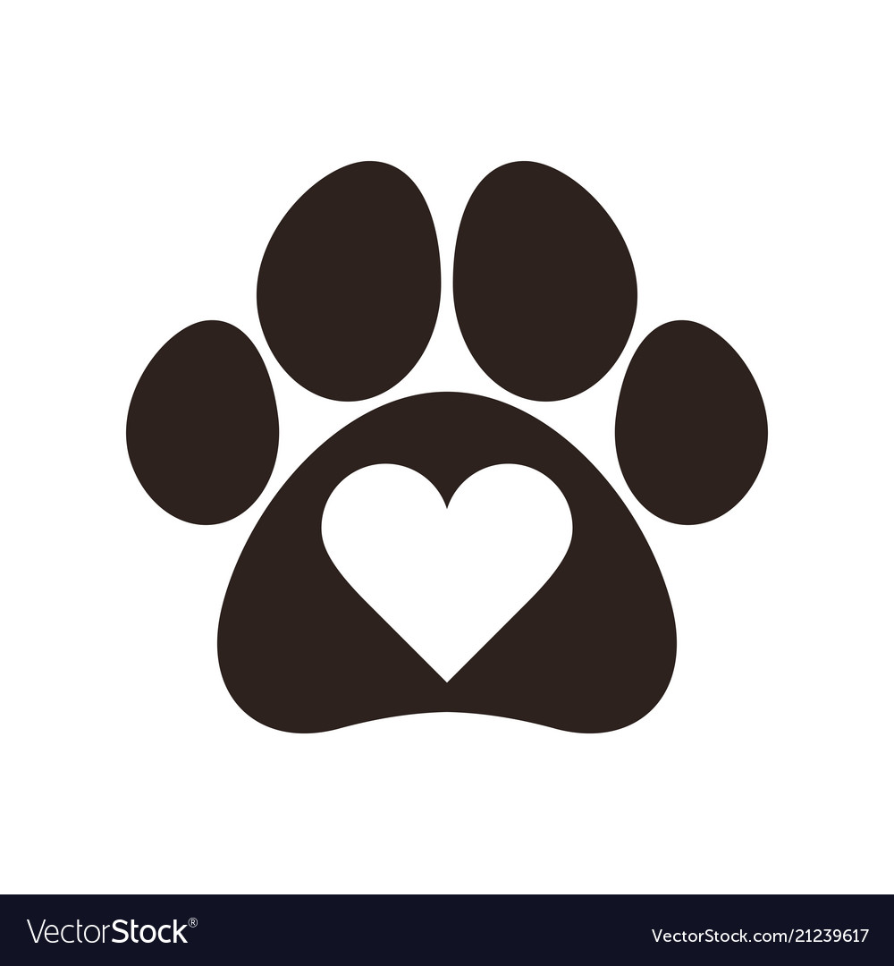 Dog Paw Print Heart: A Symbol of Unconditional Love and Loyalty