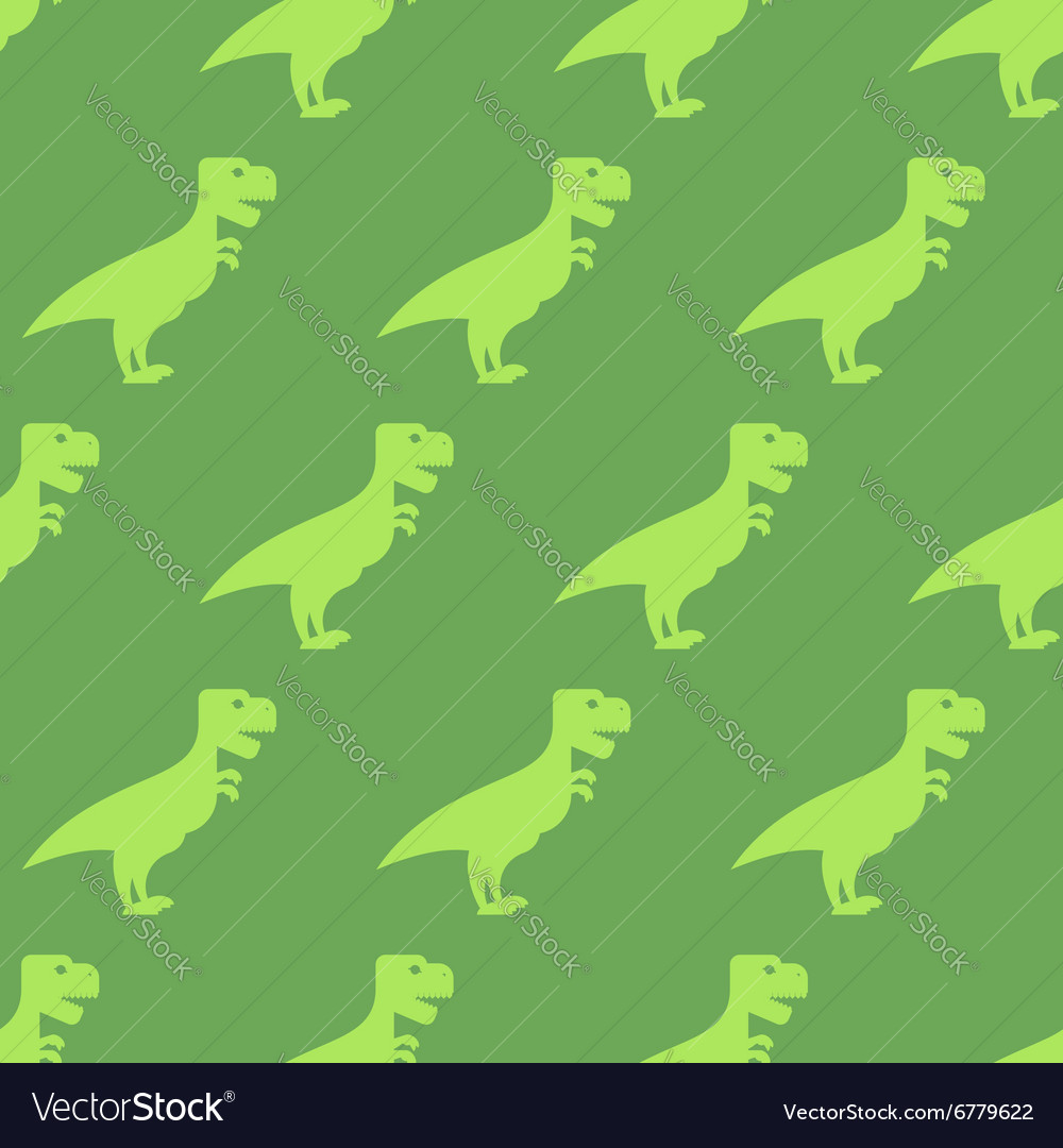 Ancient Dinosaur Seamless Pattern