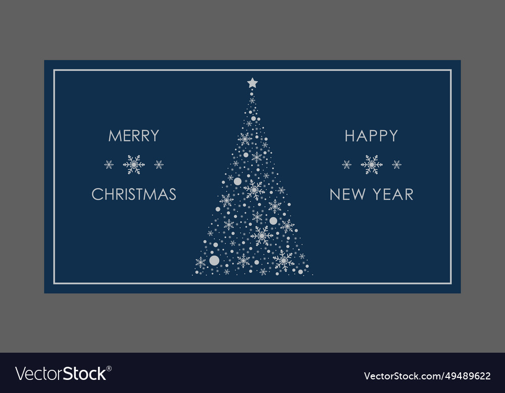 Christmas and new year template for greeting