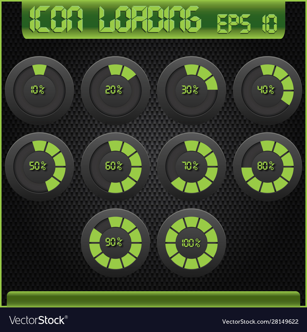 Loading icon progress icons