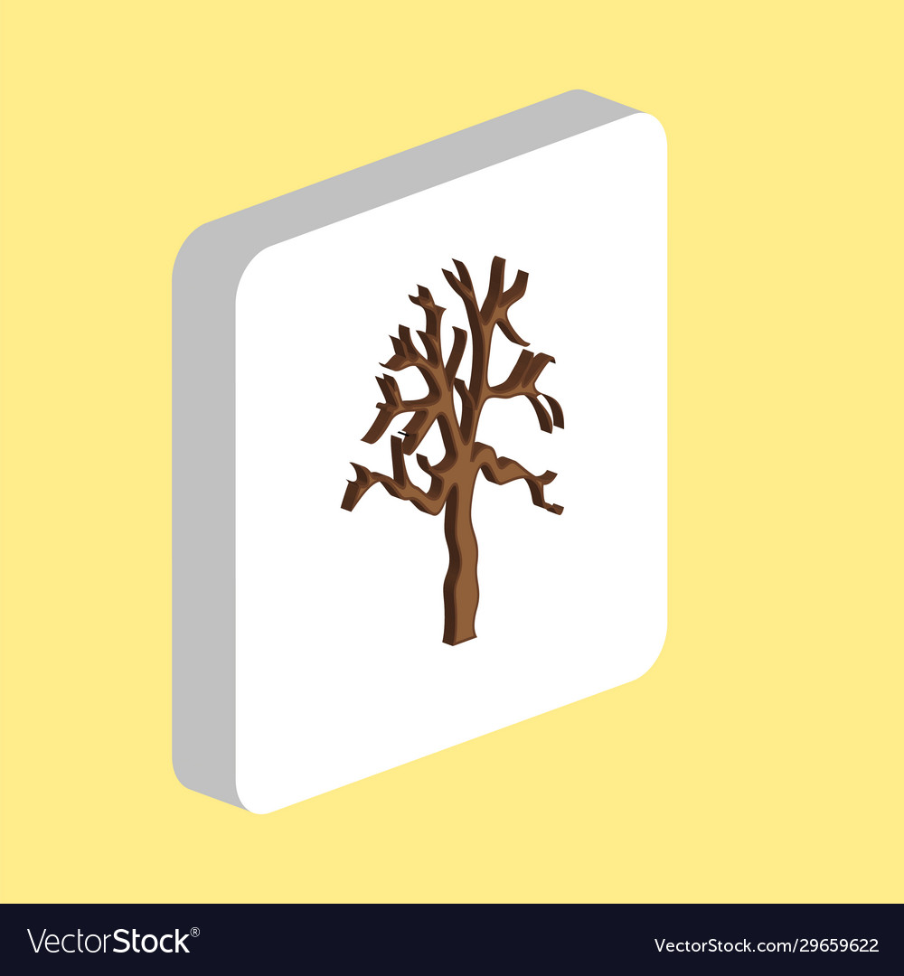 Old tree computer symbol