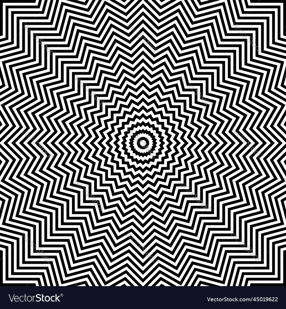 Optical Zigzag Pattern