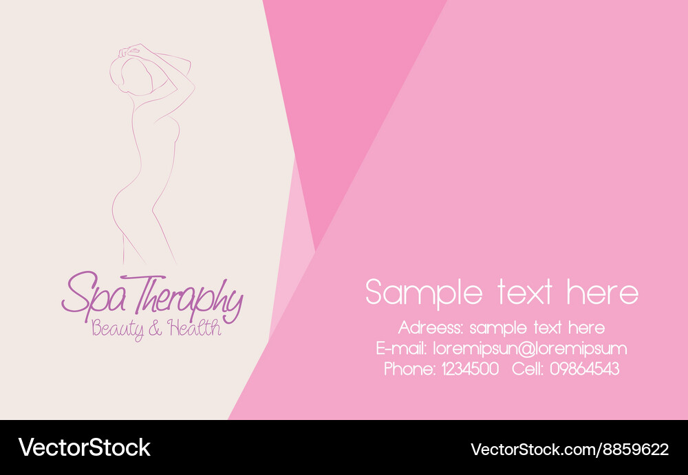 Spa Royalty Free Vector Image - VectorStock