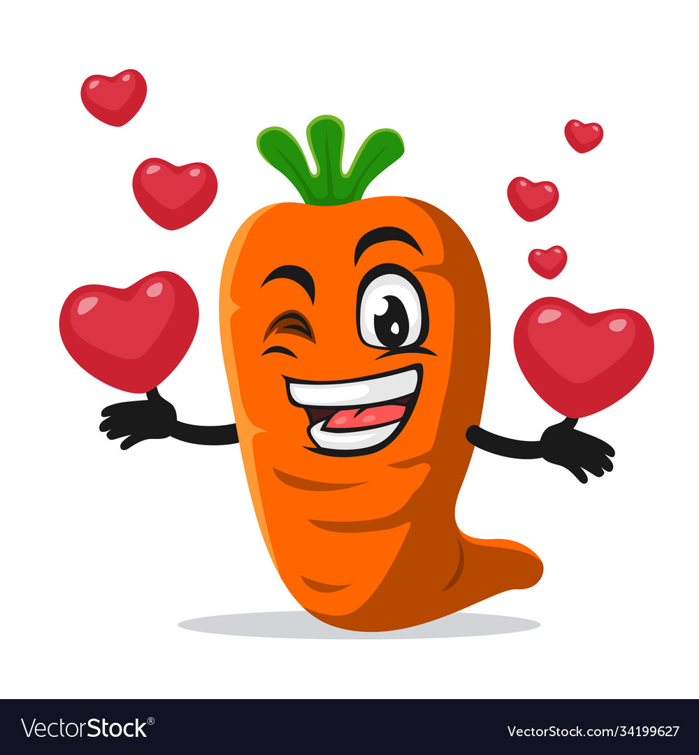 Carrot mascot or character