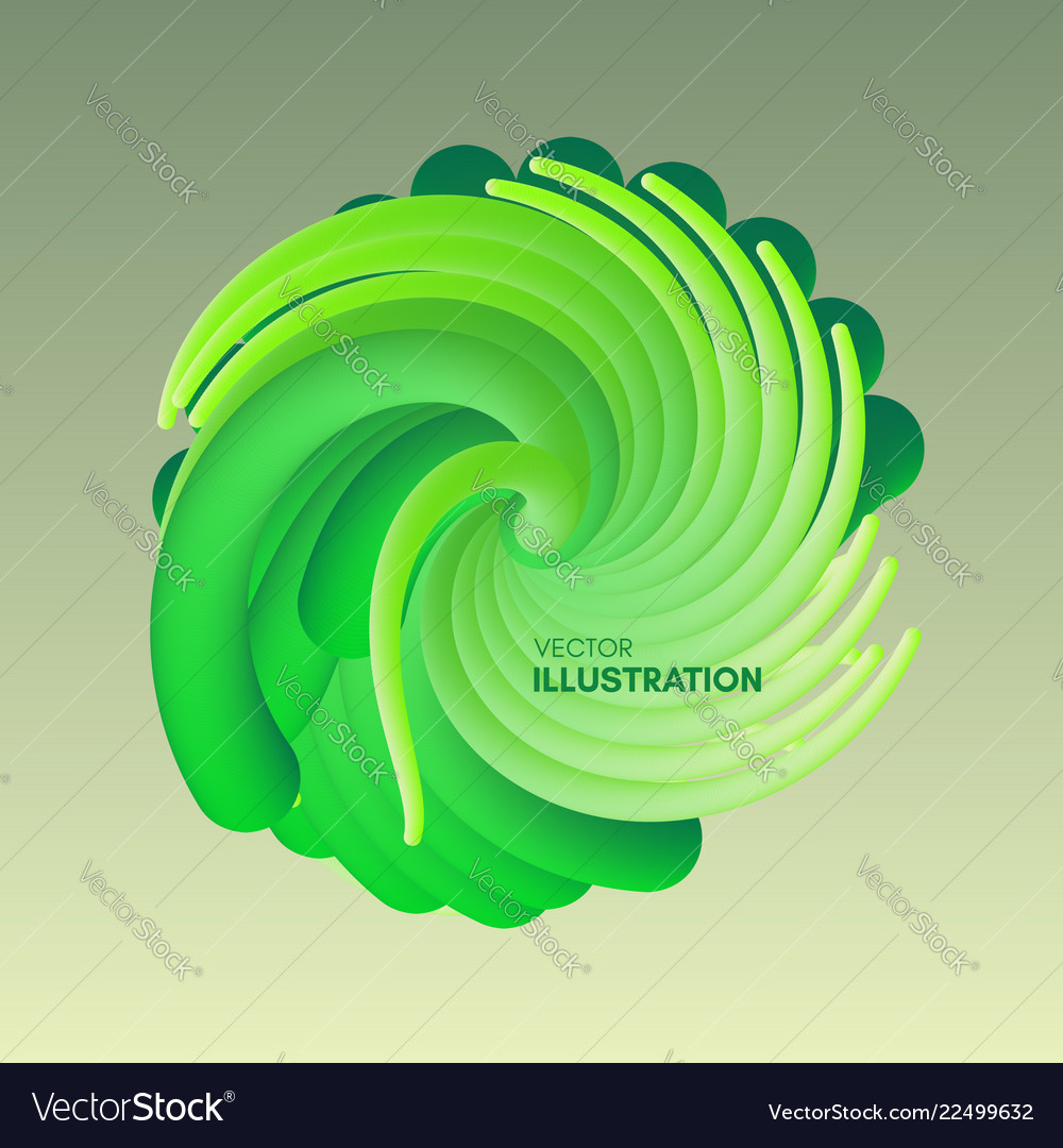 Art dynamic effect vector image Art dynamic effect