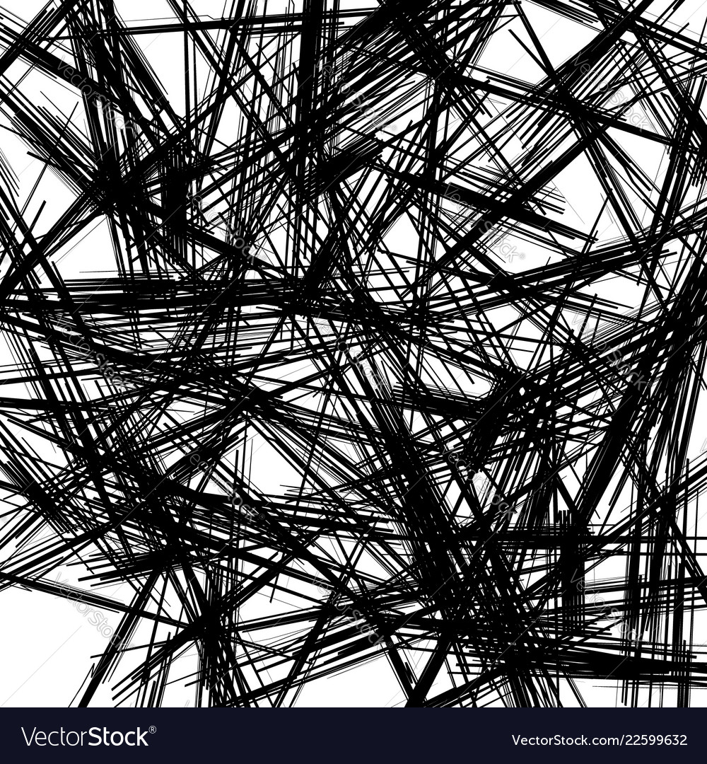 Chaotic texture with zigzag lines rough random