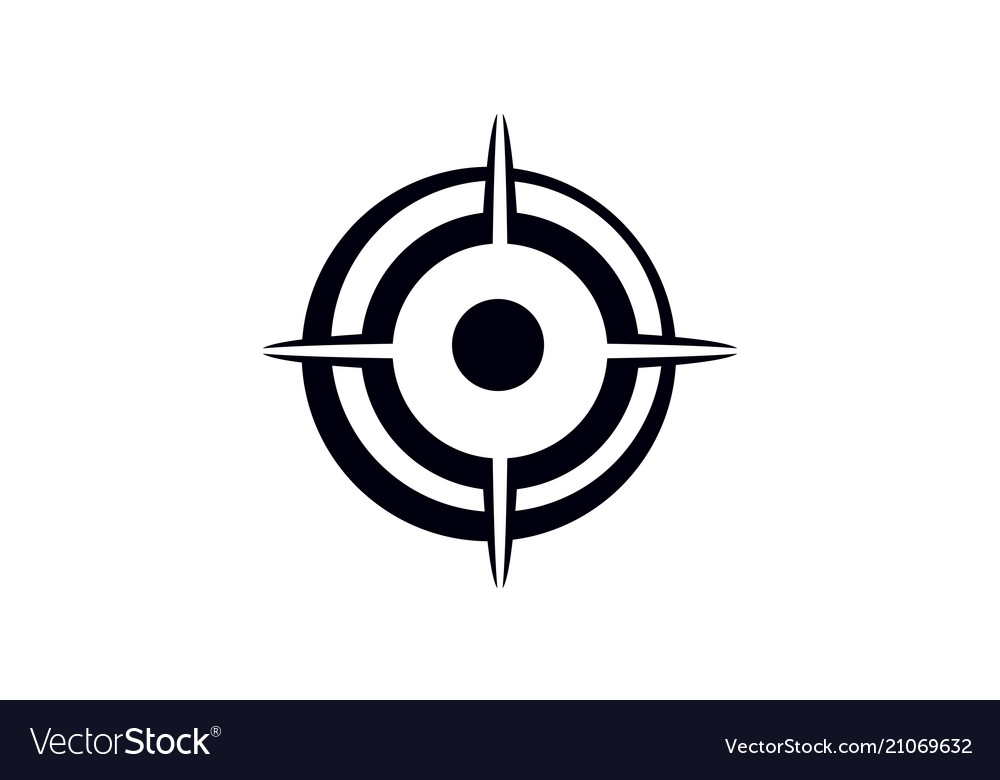 Compass marketing business distribution Royalty Free Vector