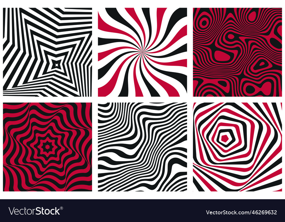 Psychedelic style of abstract groovy background