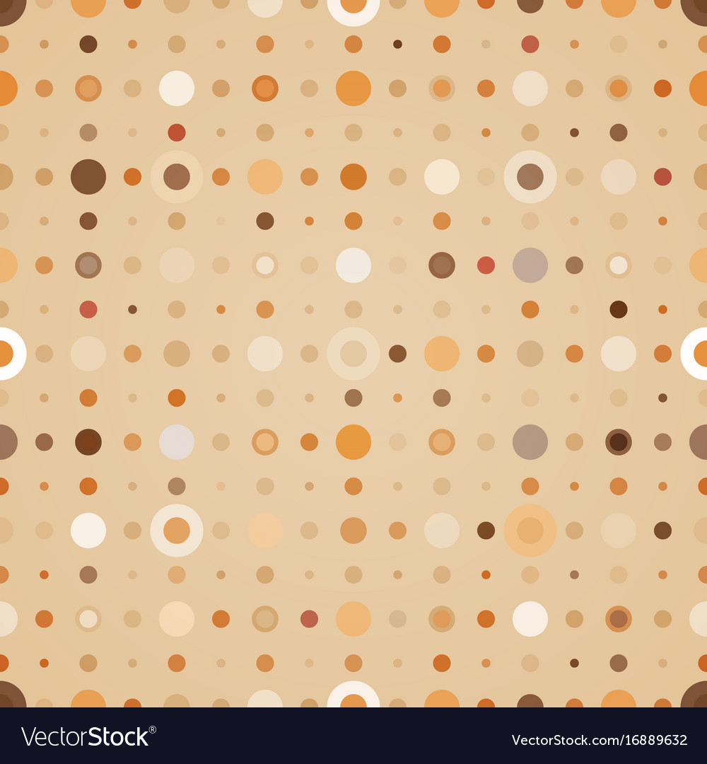 Seamless geometric pattern with dots