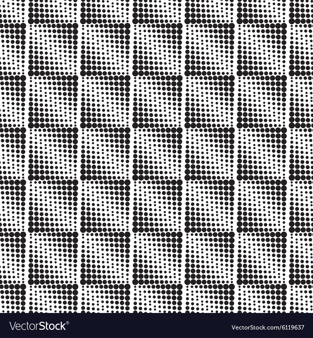 Halftone background seamless pattern