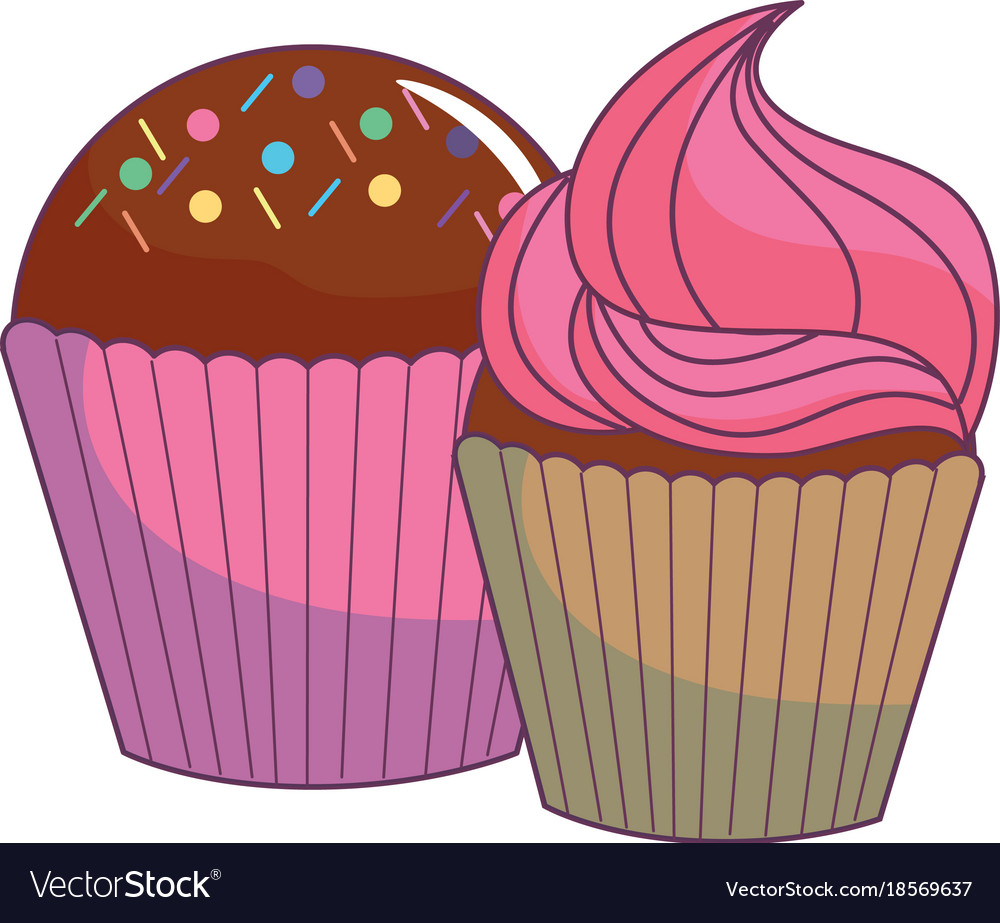 Isolated muffin design