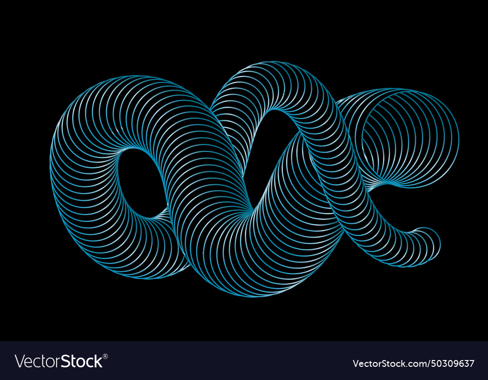 Spiral the dynamic shape of parallel lines