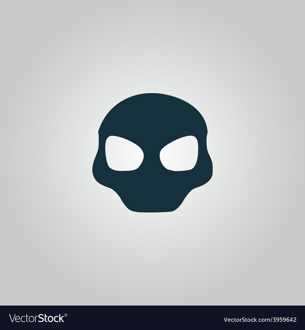 Alien head icon