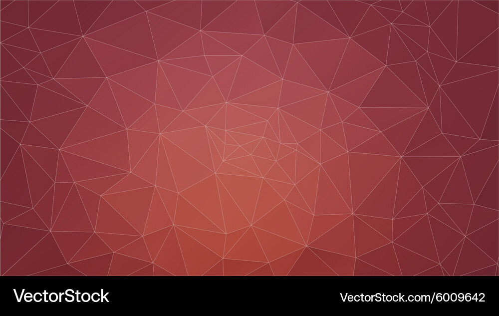 Brown abstract background consisting of triangles Vector Image