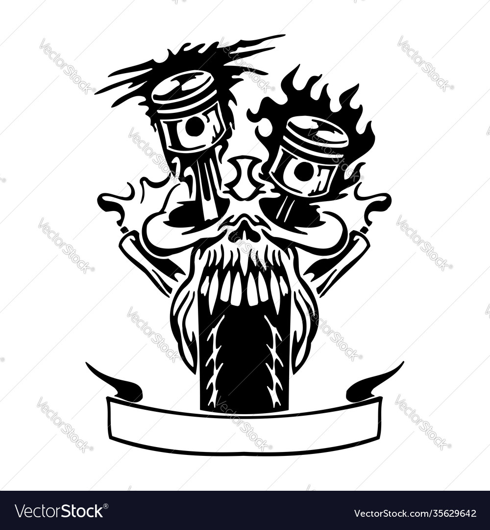 Motorcycle Logo - Classic Bike Emblem
