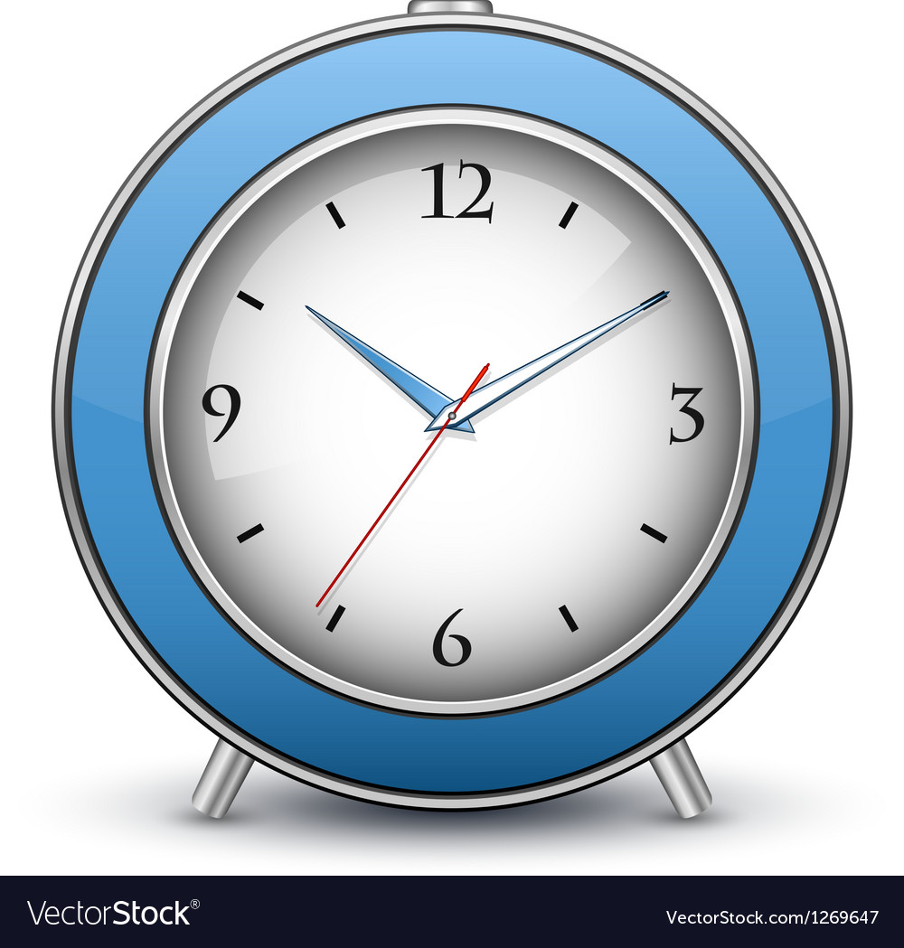 Alarm Clock Royalty Free Vector Image Vectorstock